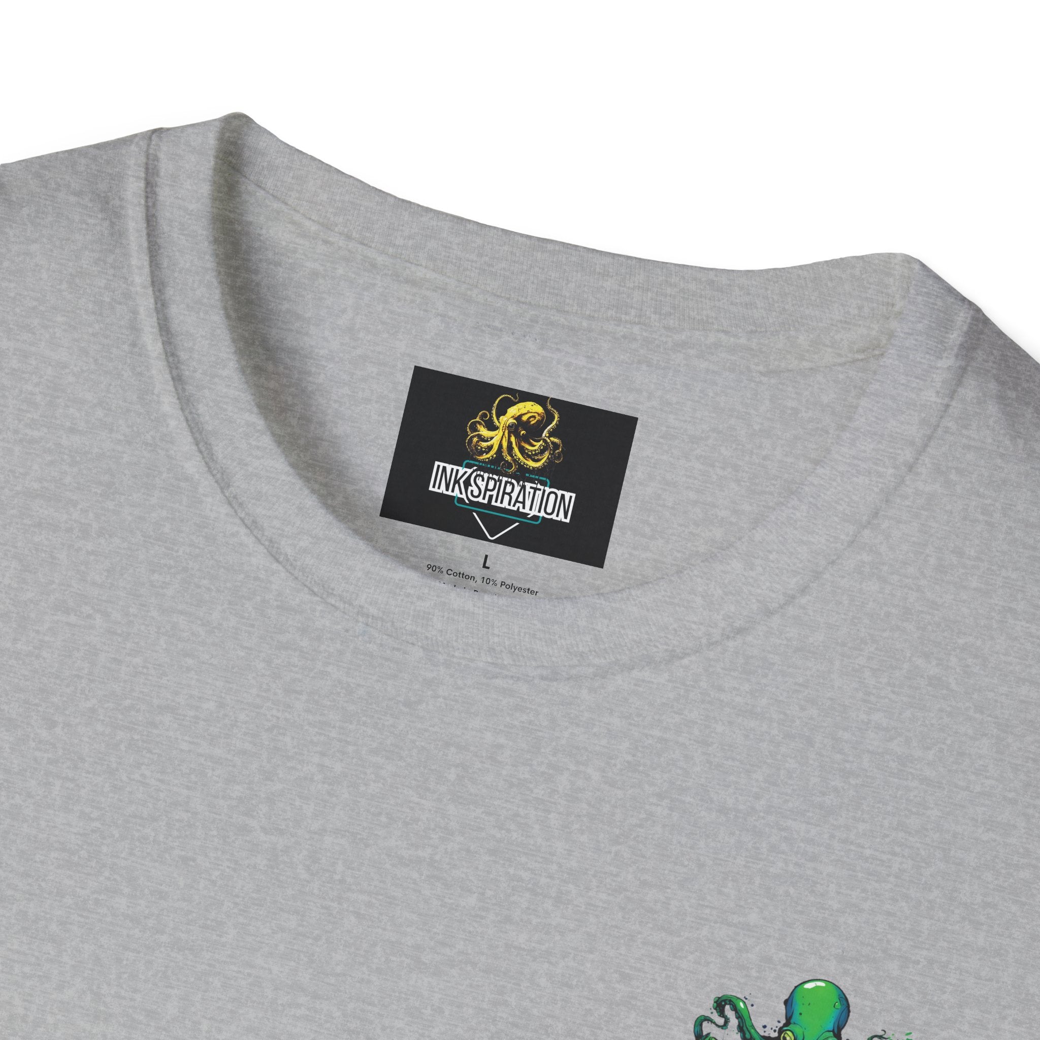 Inkspiration T-Shirt — Small Chest Logo, Artist & Tattoo Lover Tee