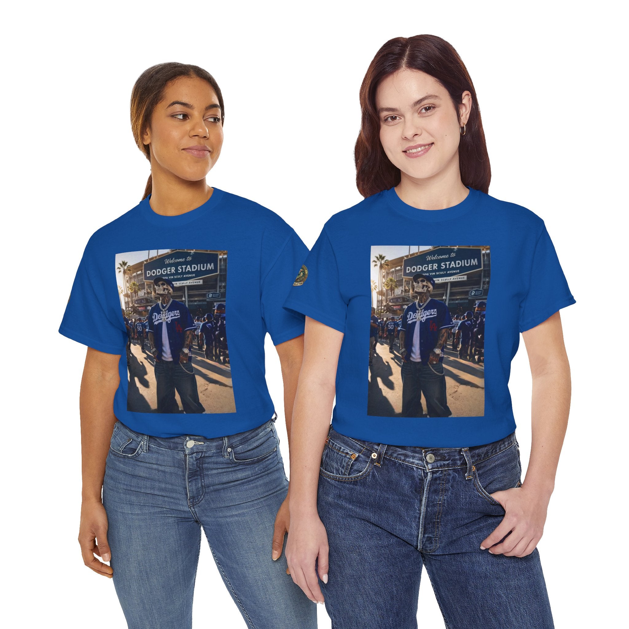 Dodger Stadium Photo Tee — Los Angeles Dodgers Fan T‑Shirt