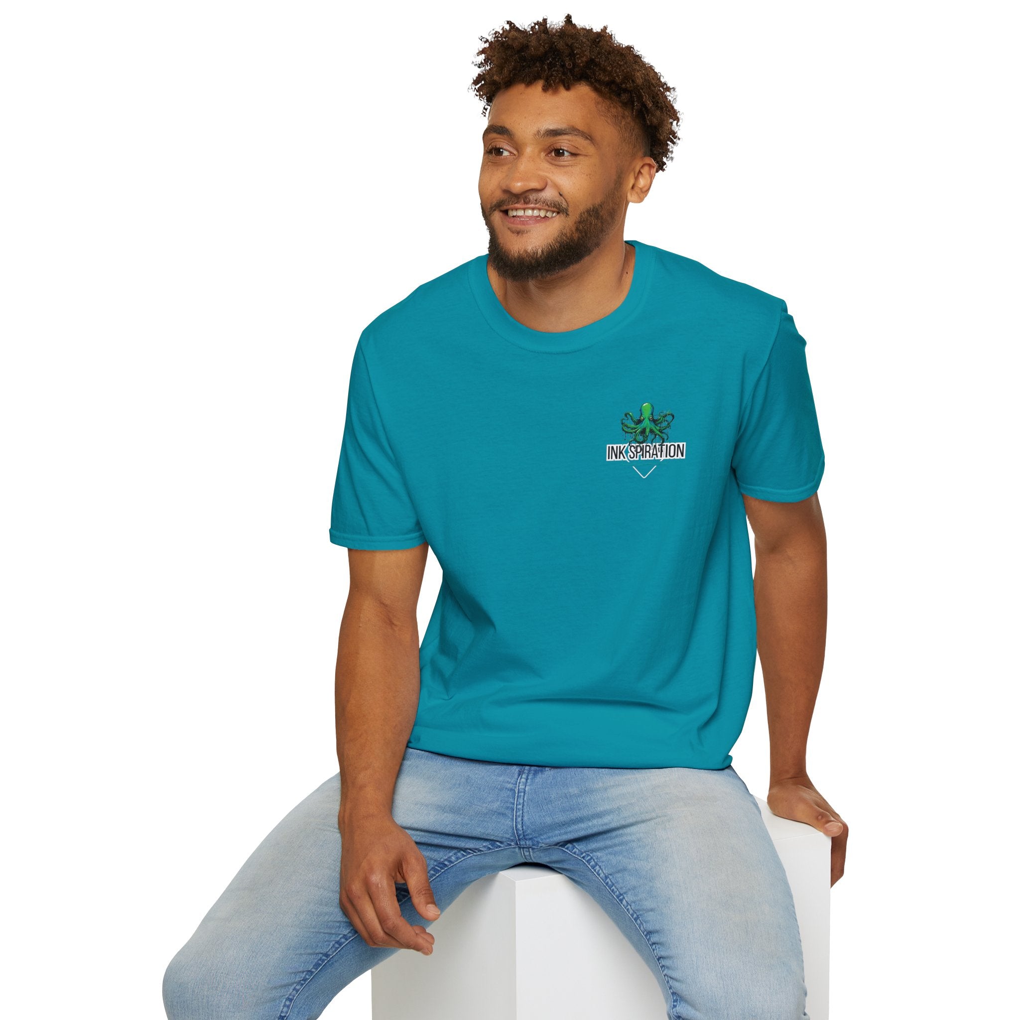 Inkspiration T-Shirt — Small Chest Logo, Artist & Tattoo Lover Tee
