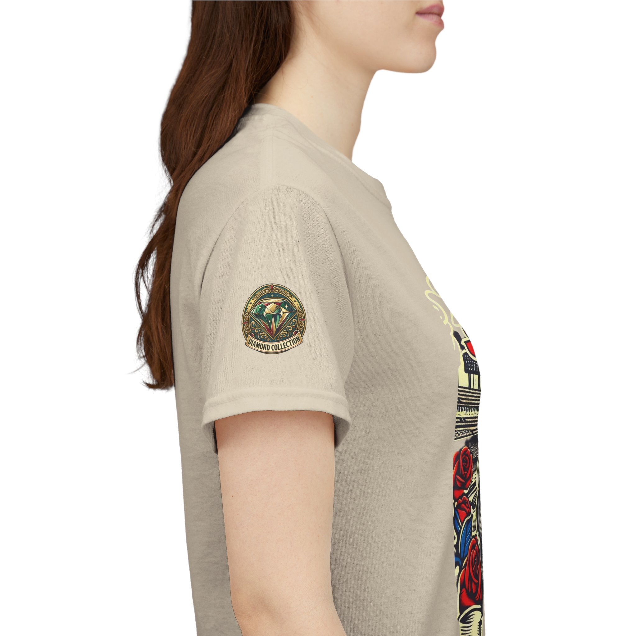 La Reina de L.A.- I Love L.A. Day of the Dead Baseball Shirt