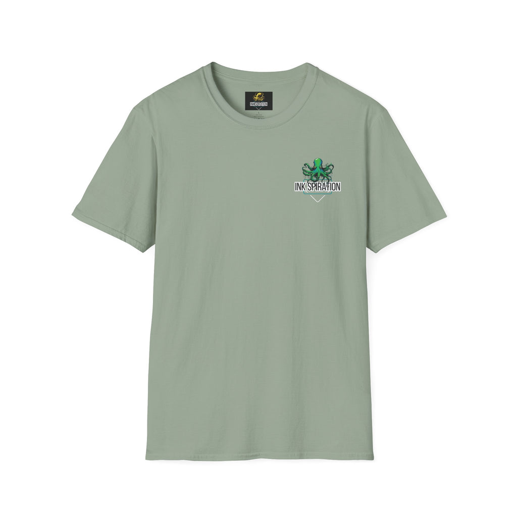 Inkspiration T-Shirt — Small Chest Logo, Artist & Tattoo Lover Tee