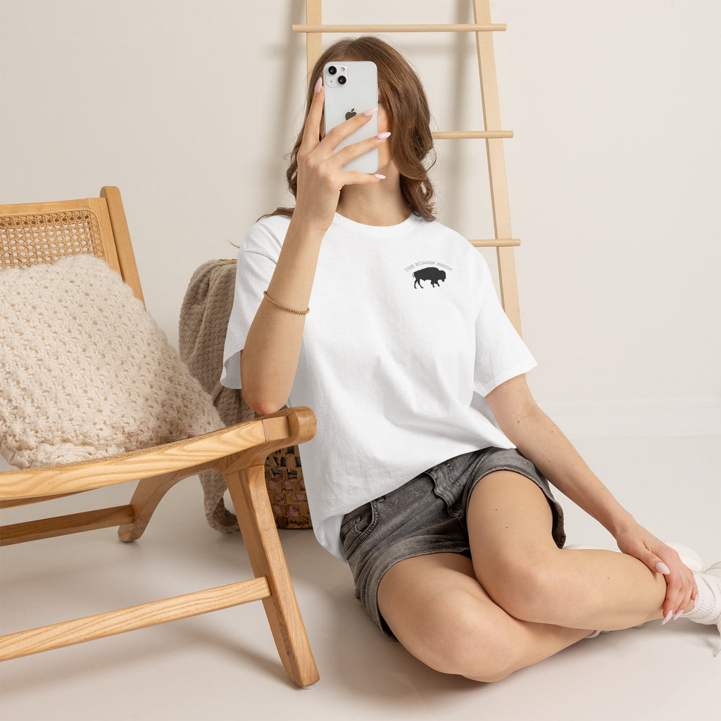 Roamin' Bison Graphic Tee — Vintage Western Bison Shirt