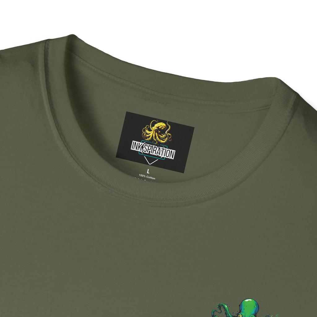 Inkspiration T-Shirt — Small Chest Logo, Artist & Tattoo Lover Tee