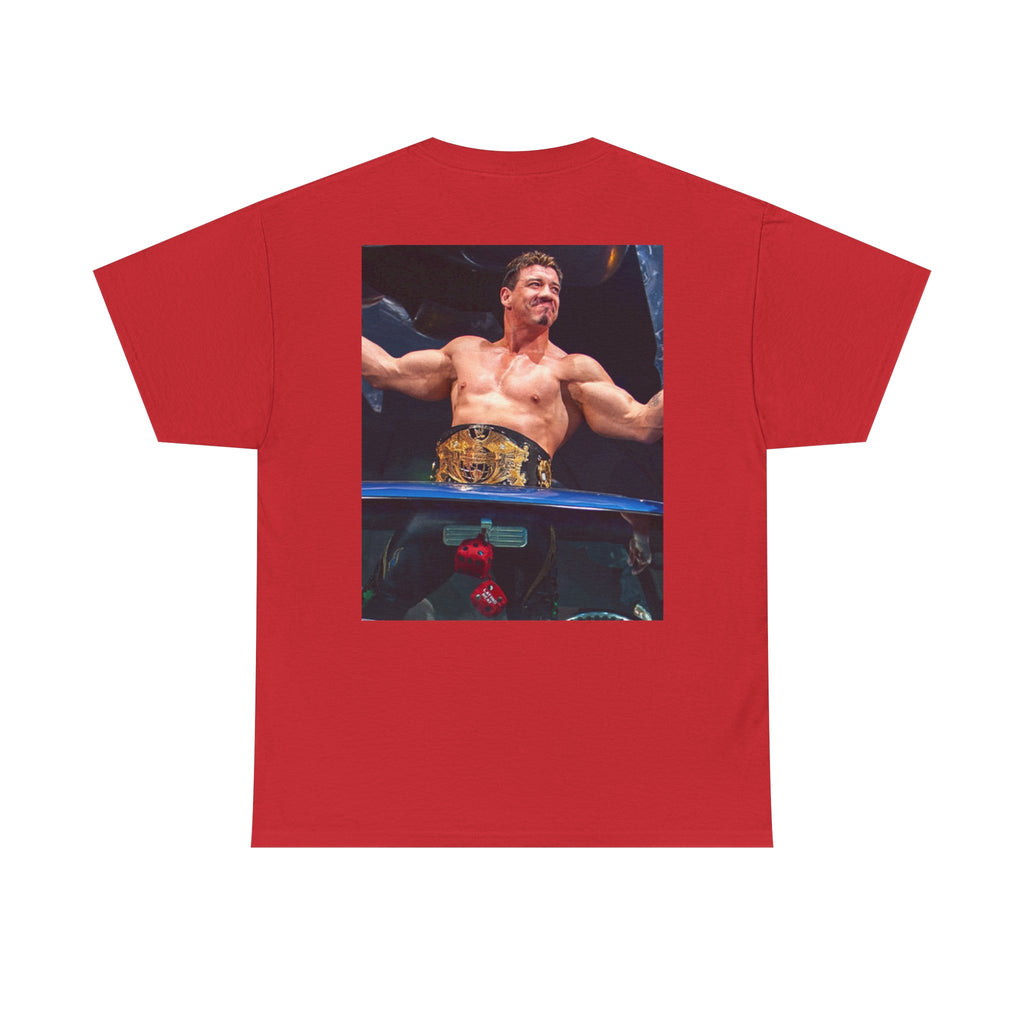 Latino Heat Championship Tee — Vintage Wrestler Photo Graphic T-Shirt