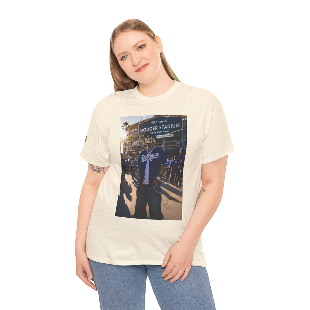 Dodger Stadium Photo Tee — Los Angeles Dodgers Fan T‑Shirt