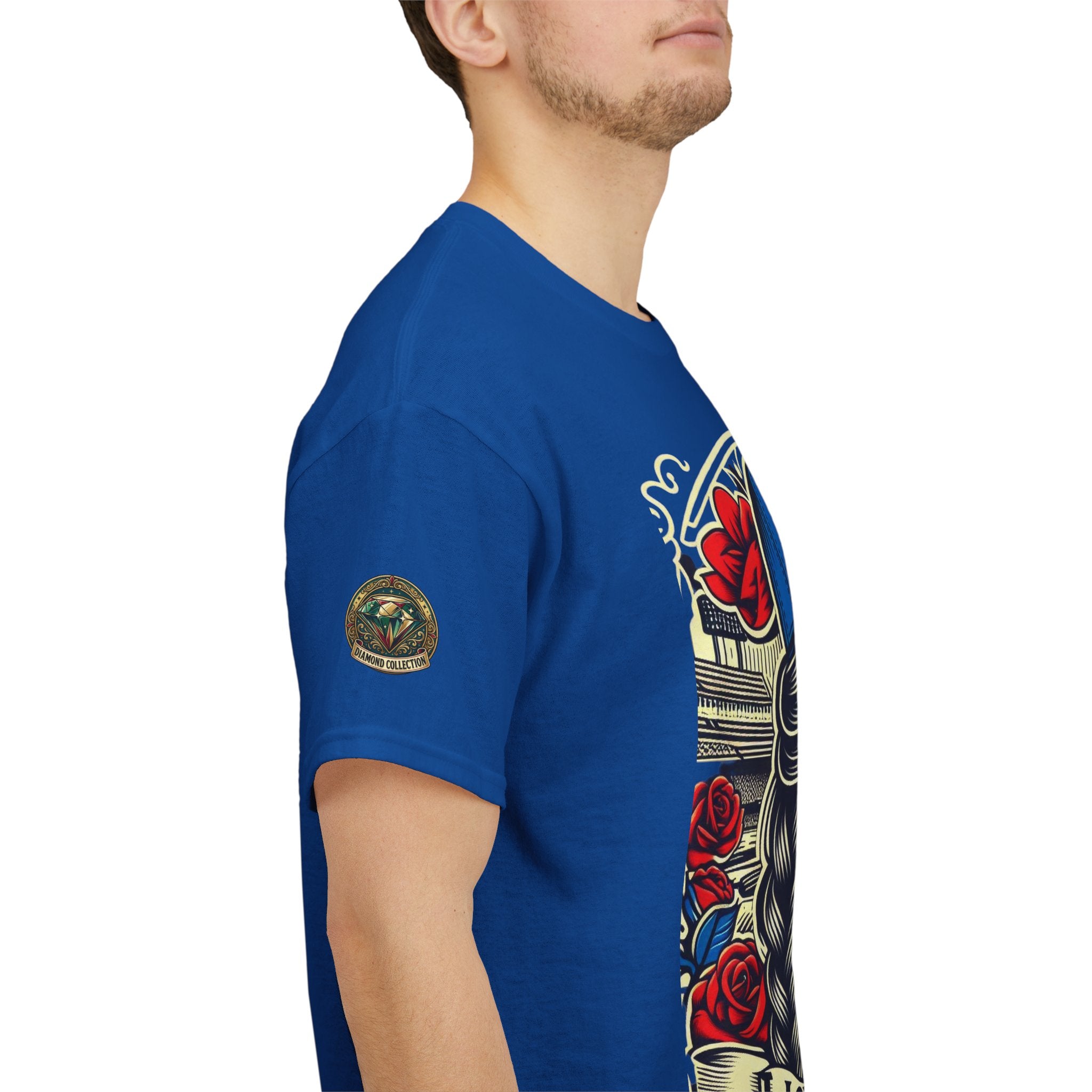 La Reina de L.A.- I Love L.A. Day of the Dead Baseball Shirt