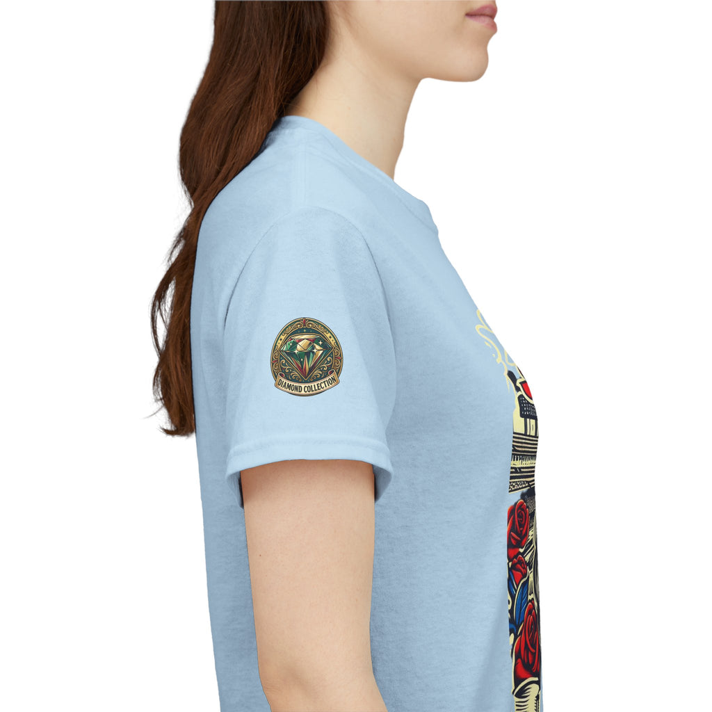 La Reina de L.A.- I Love L.A. Day of the Dead Baseball Shirt