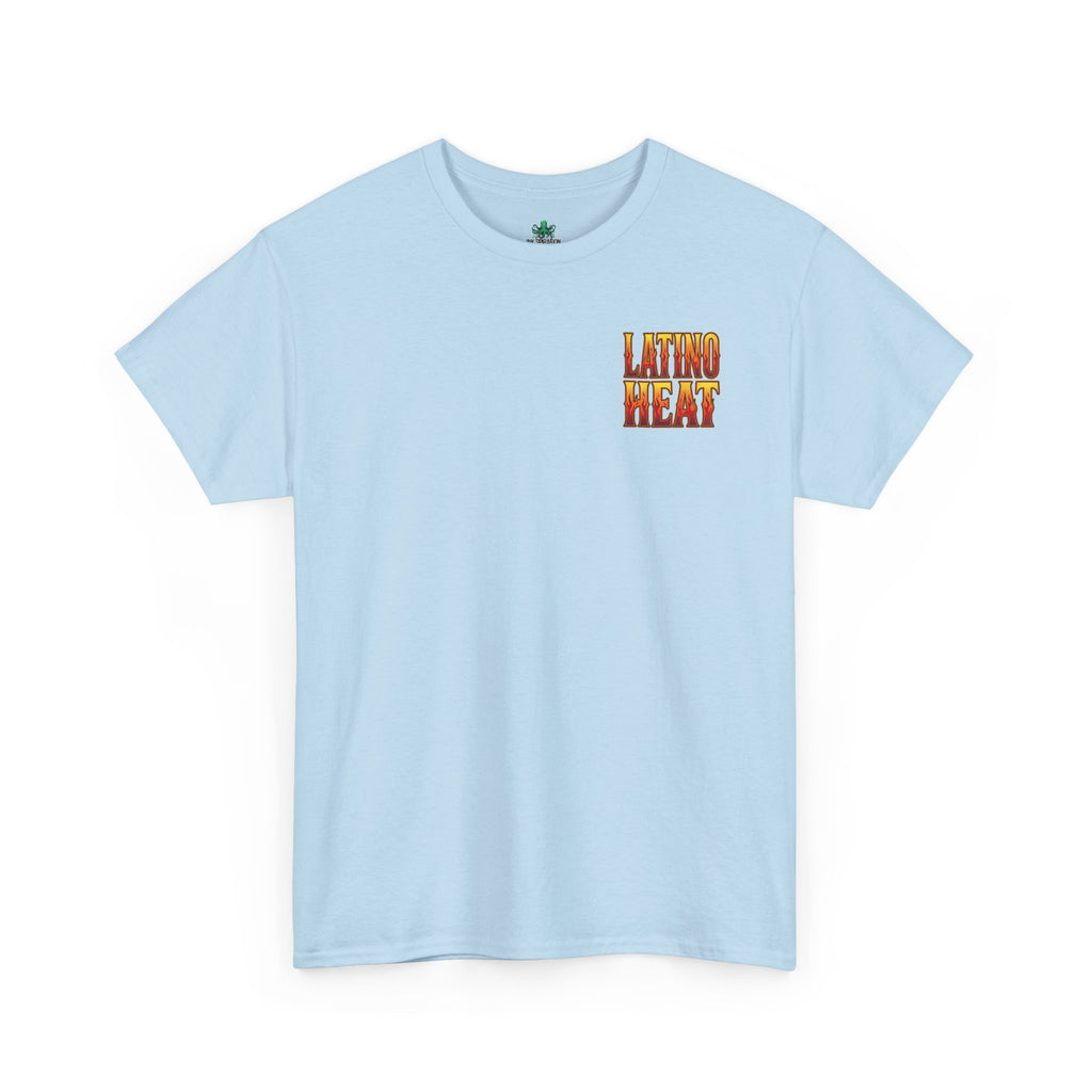 Latino Heat Championship Tee — Vintage Wrestler Photo Graphic T-Shirt