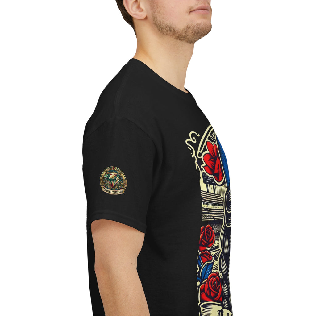 La Reina de L.A.- I Love L.A. Day of the Dead Baseball Shirt