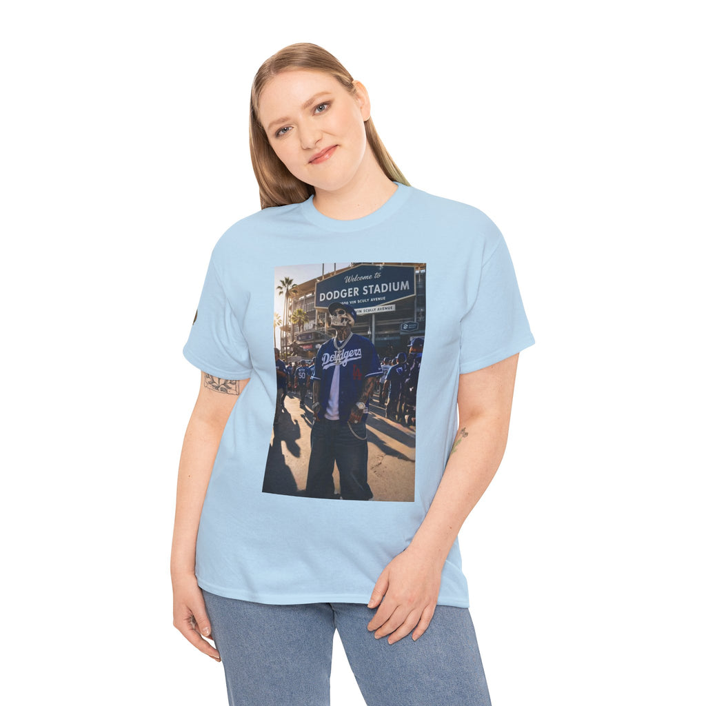 Dodger Stadium Photo Tee — Los Angeles Dodgers Fan T‑Shirt