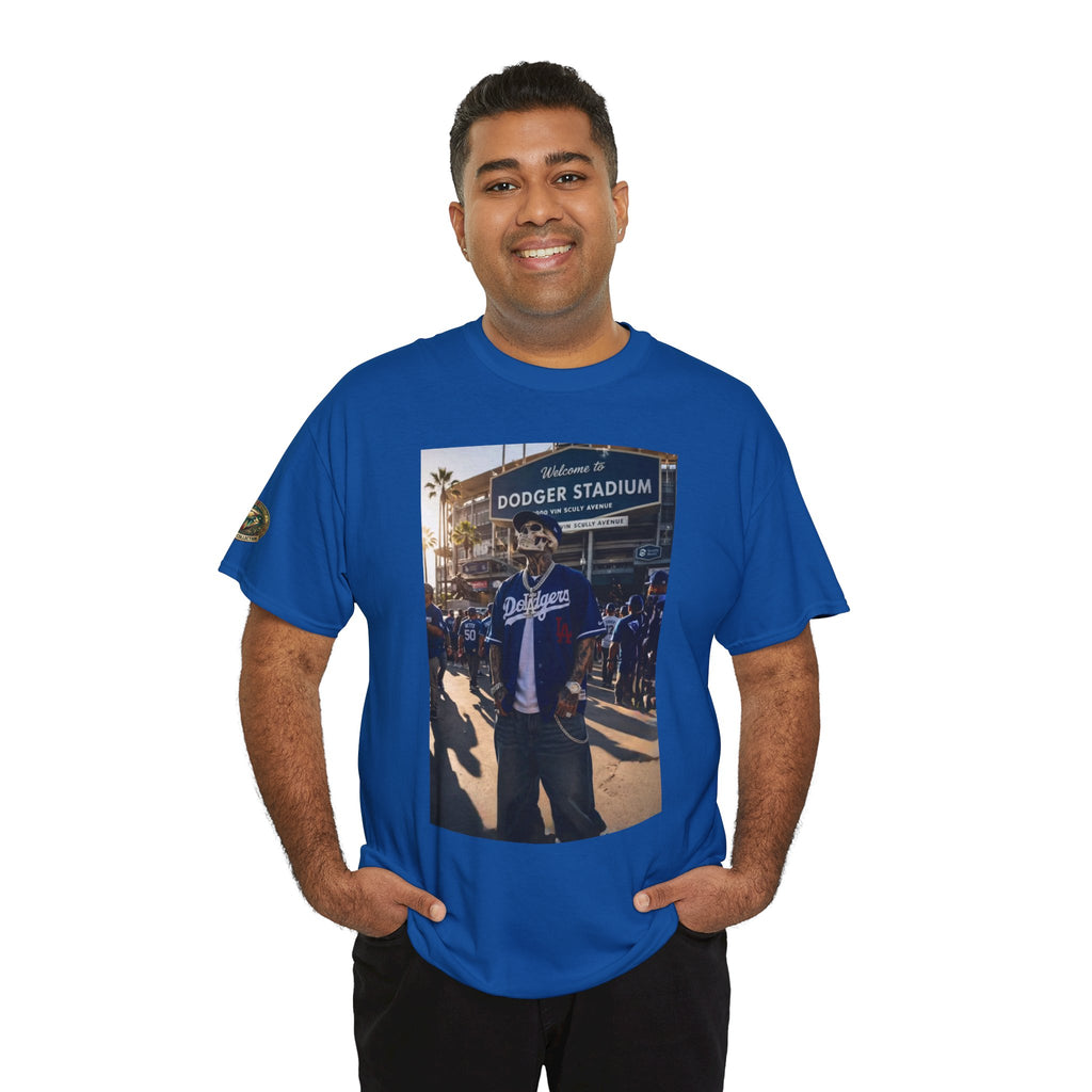 Dodger Stadium Photo Tee — Los Angeles Dodgers Fan T‑Shirt