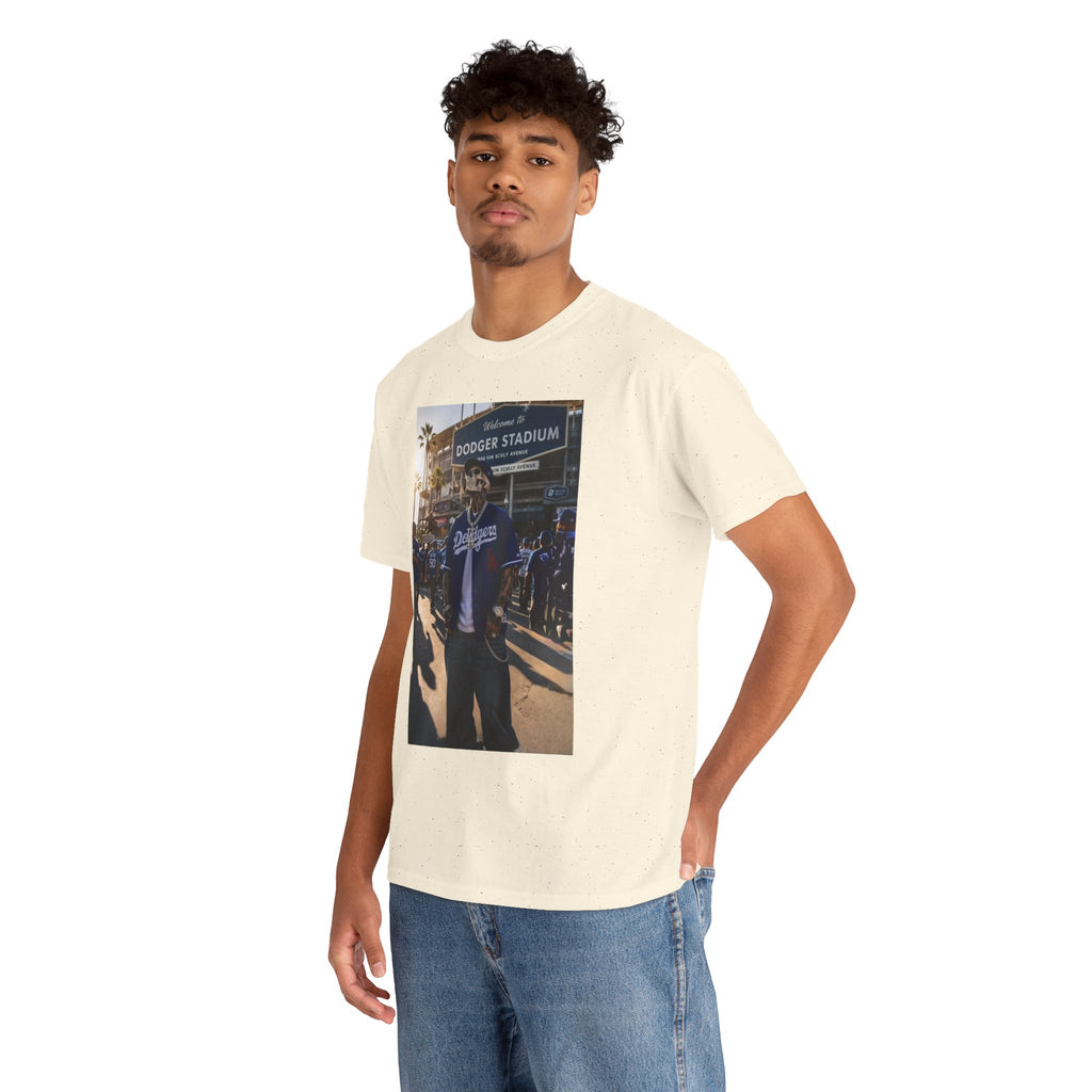 Dodger Stadium Photo Tee — Los Angeles Dodgers Fan T‑Shirt