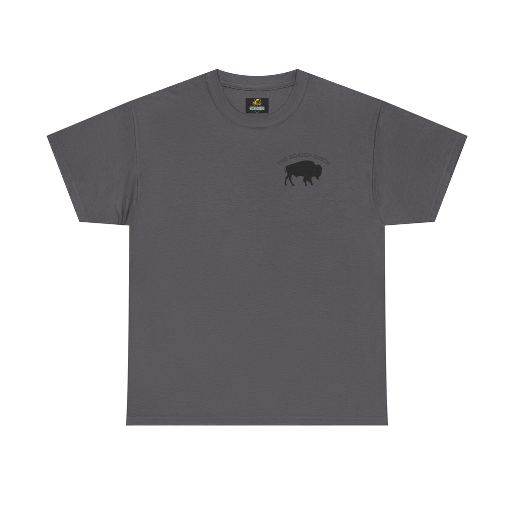Roamin' Bison Graphic Tee — Vintage Western Bison Shirt