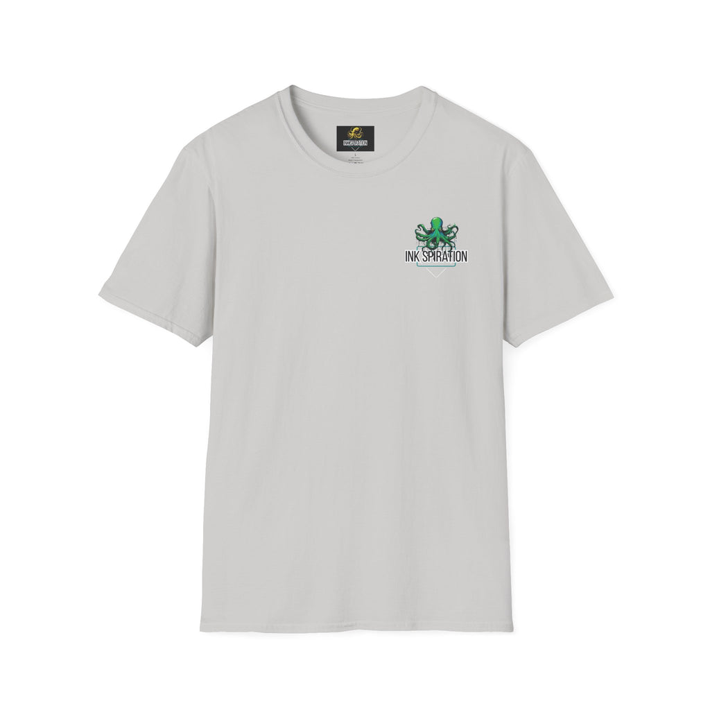 Inkspiration T-Shirt — Small Chest Logo, Artist & Tattoo Lover Tee