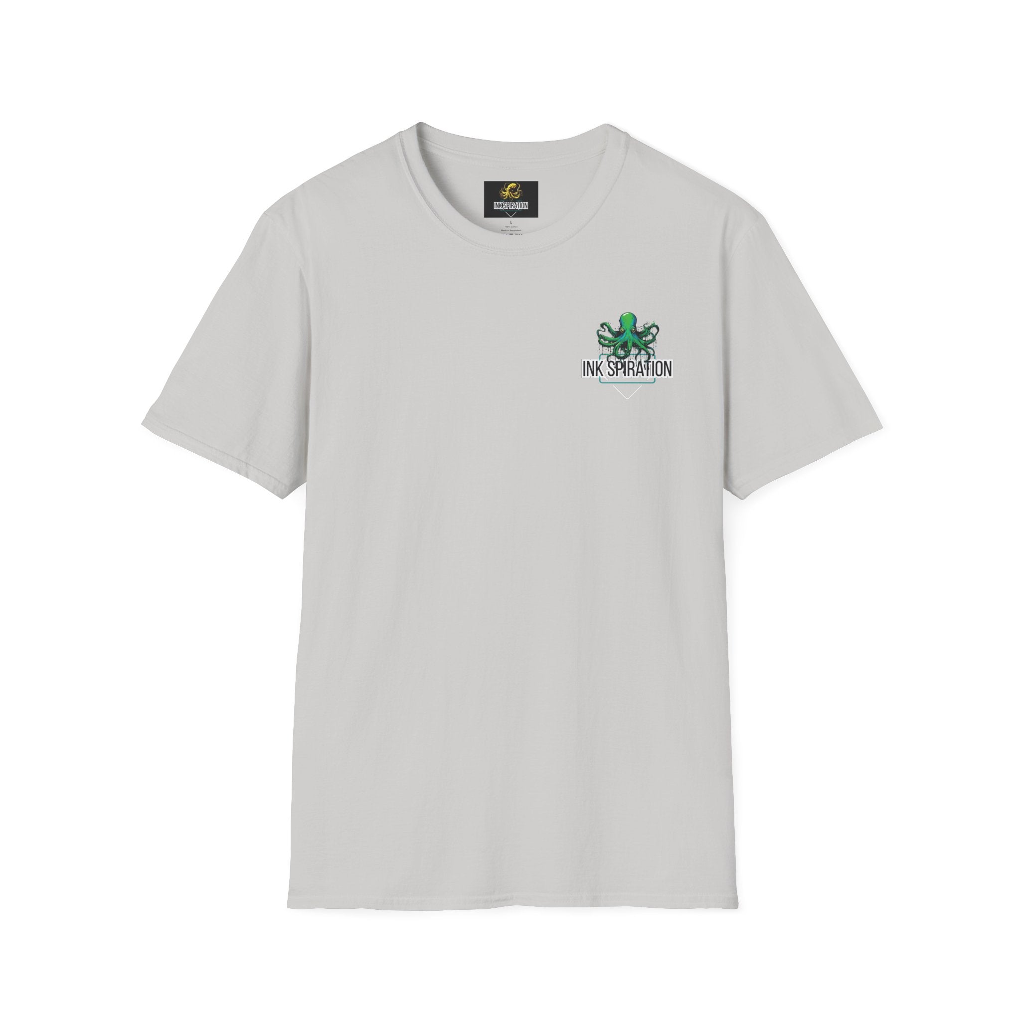 Inkspiration T-Shirt — Small Chest Logo, Artist & Tattoo Lover Tee