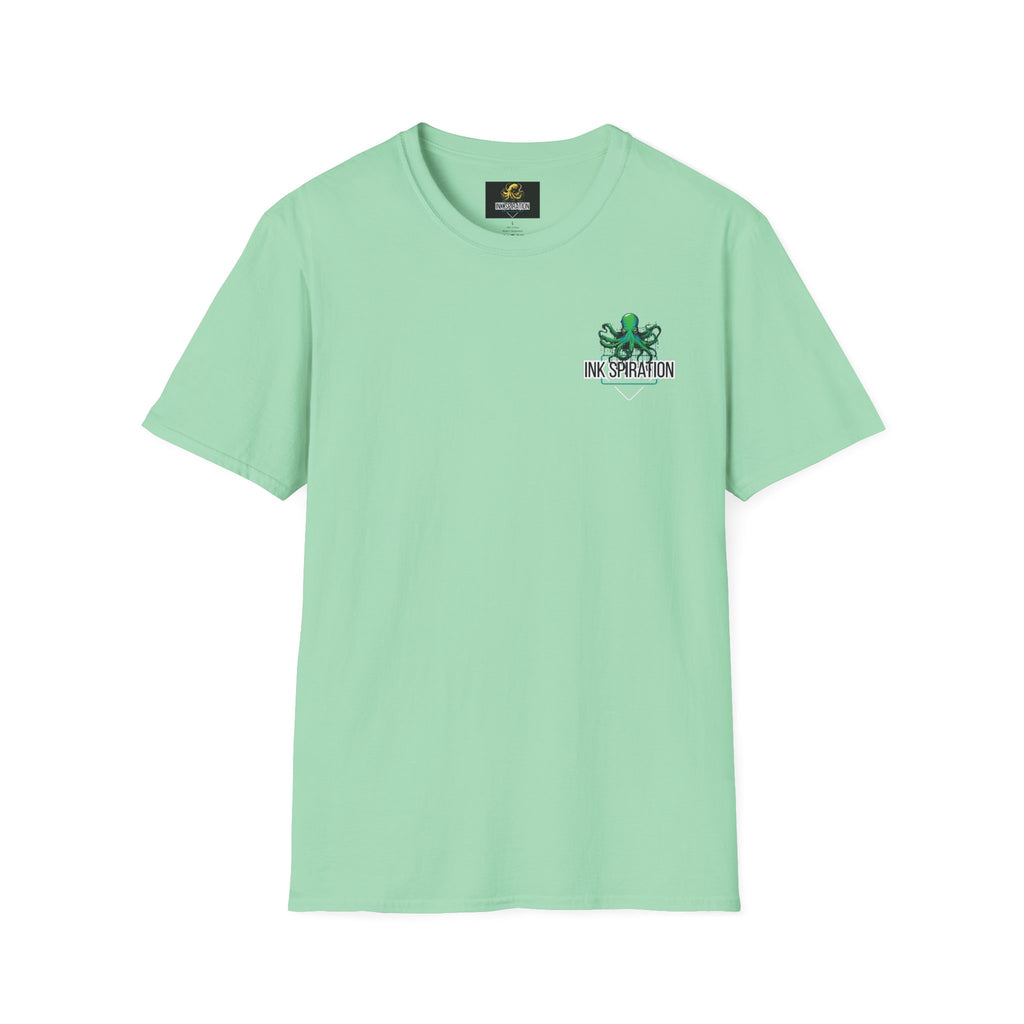 Inkspiration T-Shirt — Small Chest Logo, Artist & Tattoo Lover Tee
