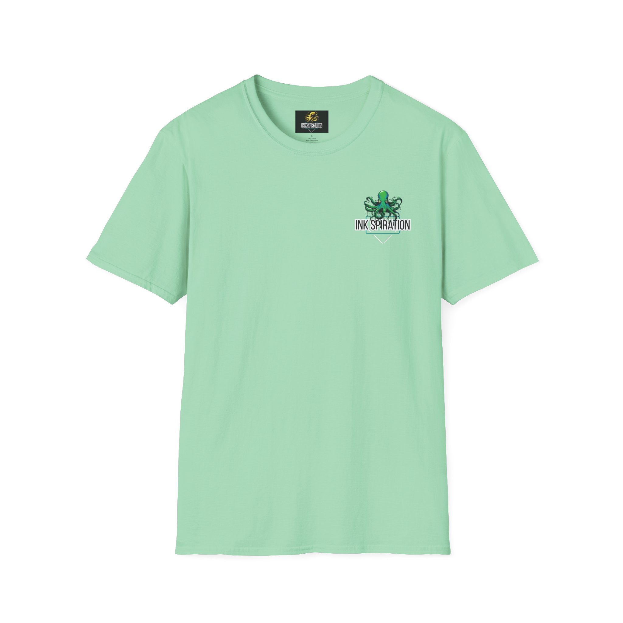 Inkspiration T-Shirt — Small Chest Logo, Artist & Tattoo Lover Tee
