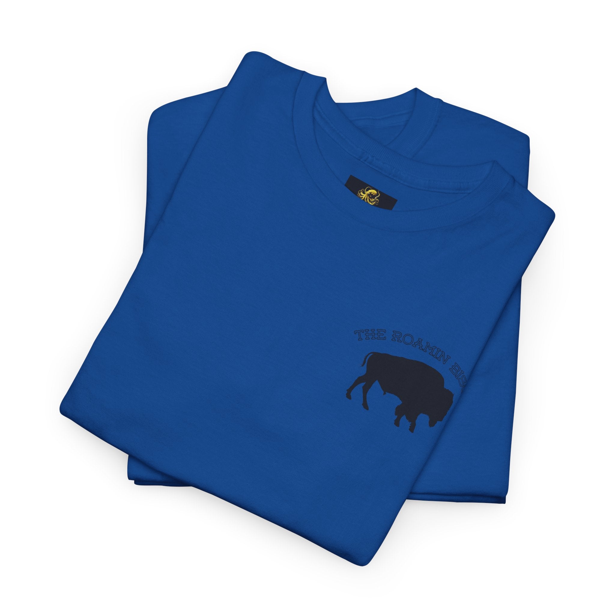 Roamin' Bison Graphic Tee — Vintage Western Bison Shirt