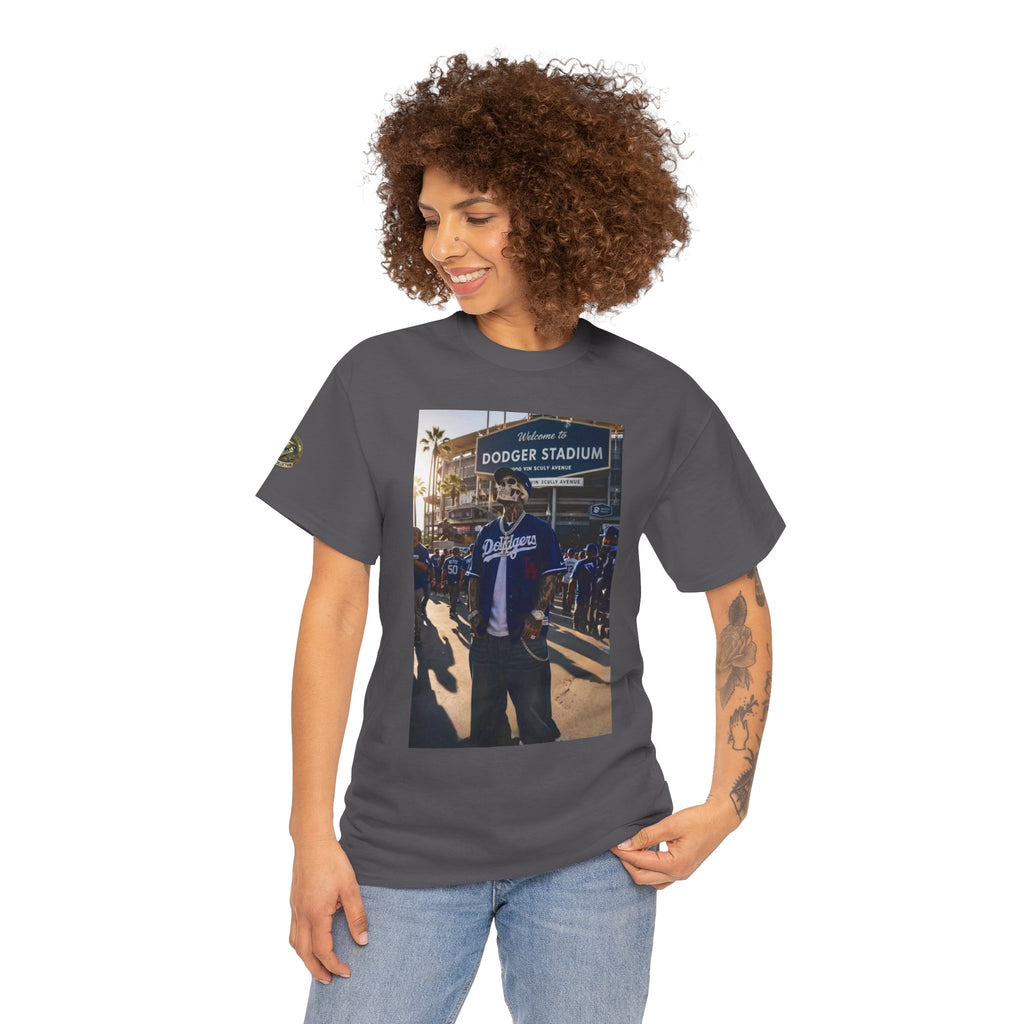 Dodger Stadium Photo Tee — Los Angeles Dodgers Fan T‑Shirt