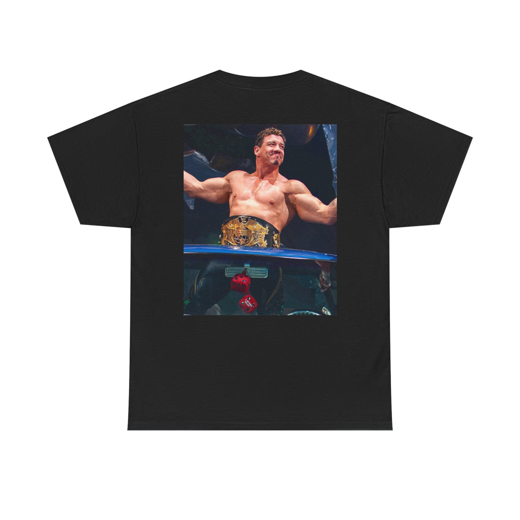 Latino Heat Championship Tee — Vintage Wrestler Photo Graphic T-Shirt