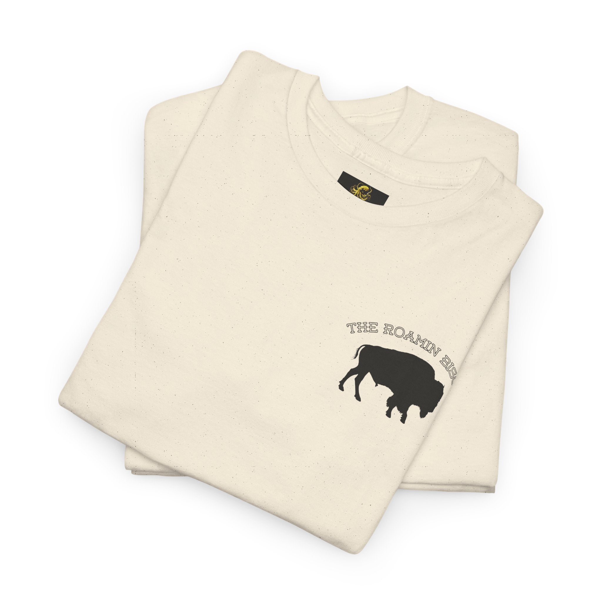 Roamin' Bison Graphic Tee — Vintage Western Bison Shirt