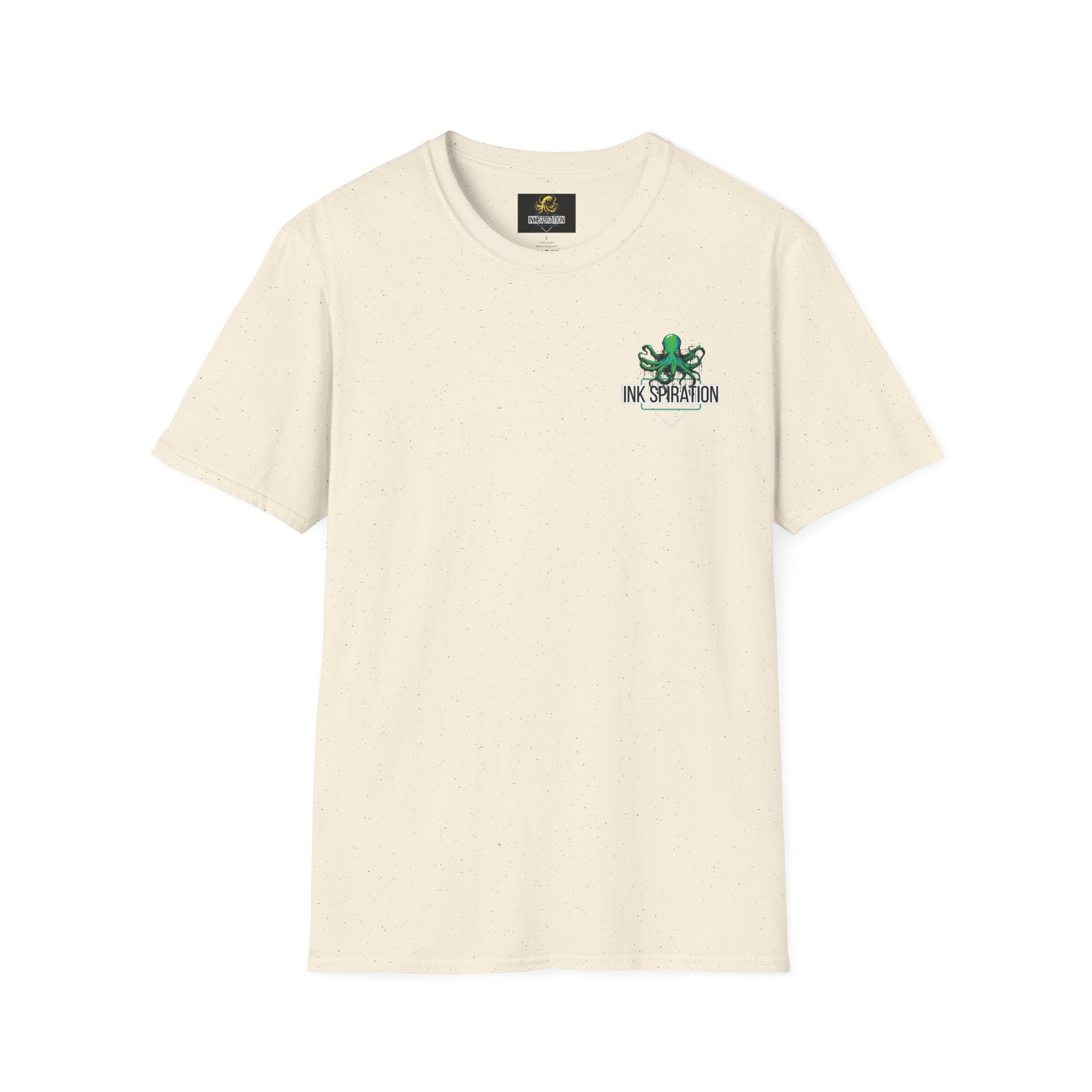 Inkspiration T-Shirt — Small Chest Logo, Artist & Tattoo Lover Tee
