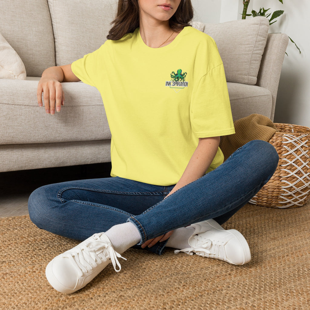 Inkspiration T-Shirt — Small Chest Logo, Artist & Tattoo Lover Tee