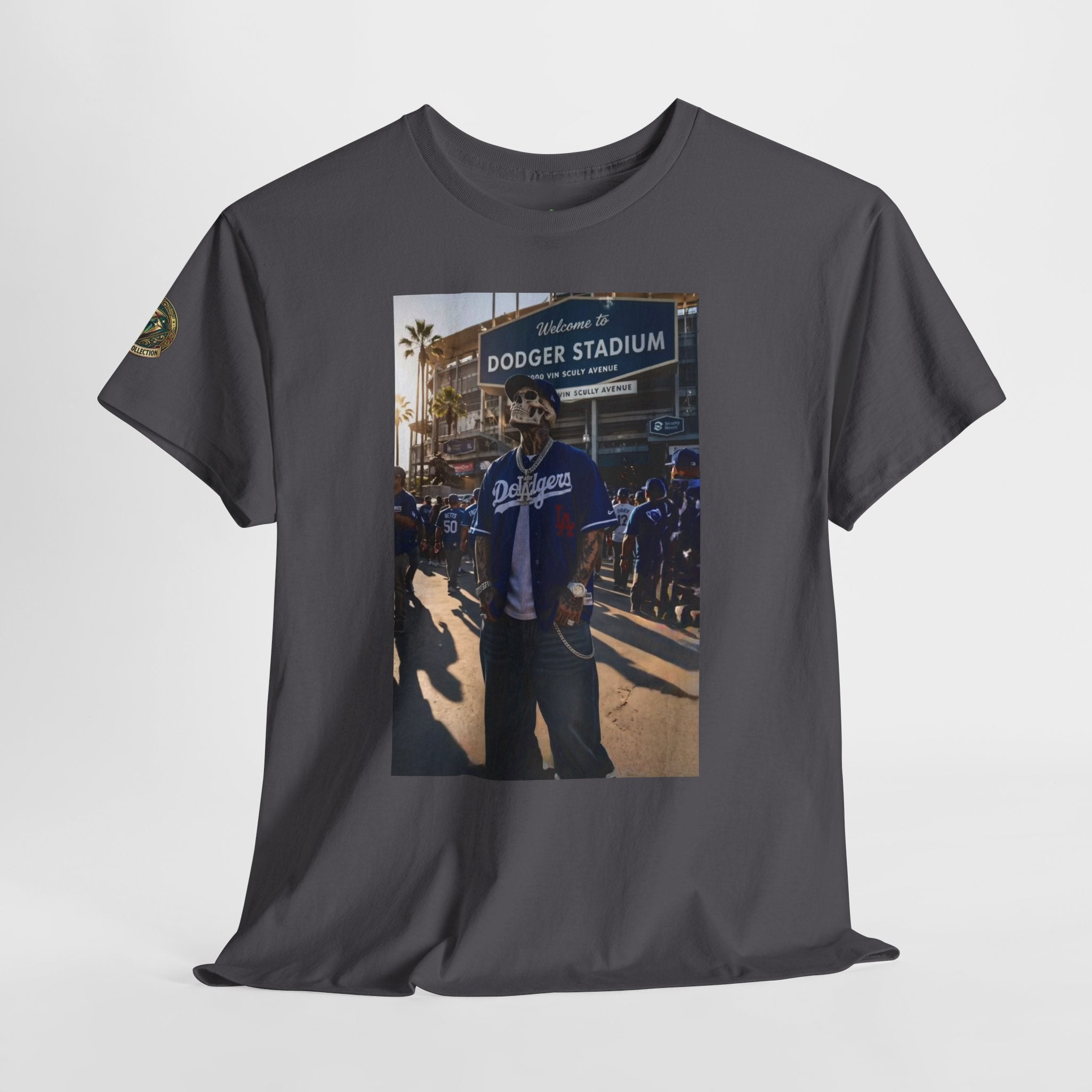 Dodger Stadium Photo Tee — Los Angeles Dodgers Fan T‑Shirt