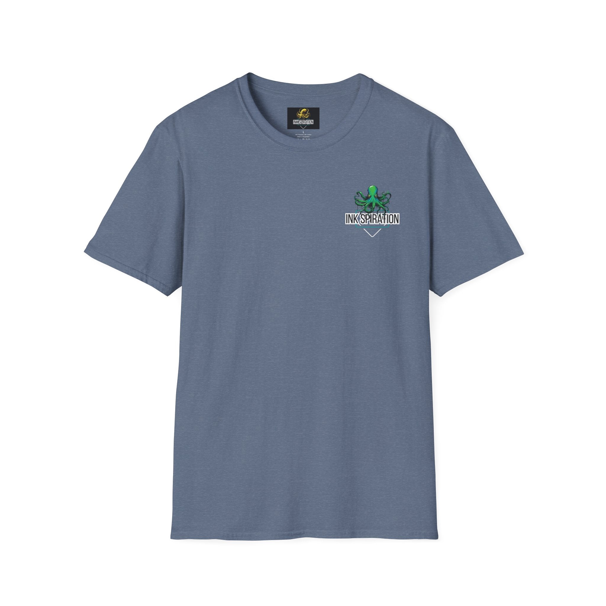 Inkspiration T-Shirt — Small Chest Logo, Artist & Tattoo Lover Tee