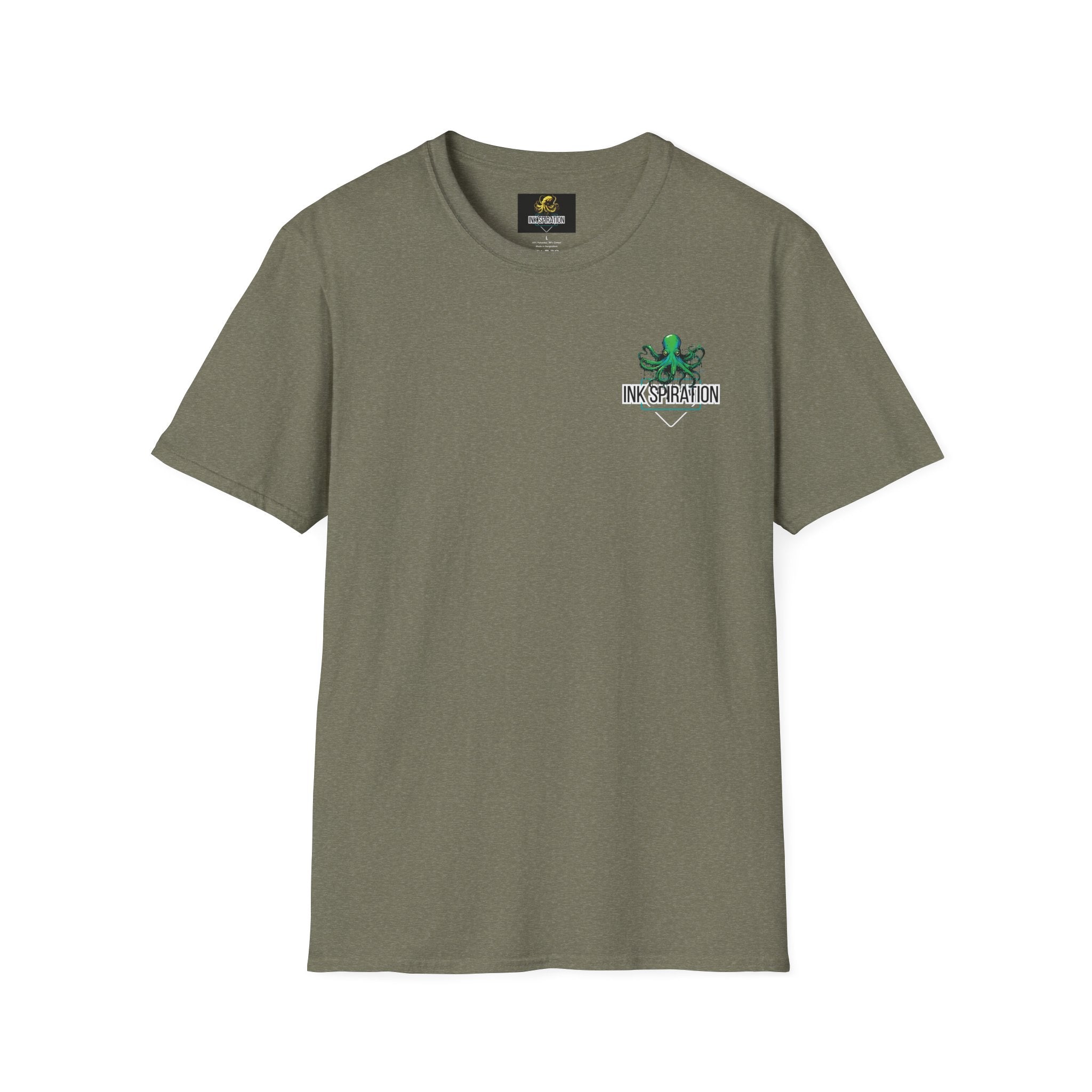 Inkspiration T-Shirt — Small Chest Logo, Artist & Tattoo Lover Tee
