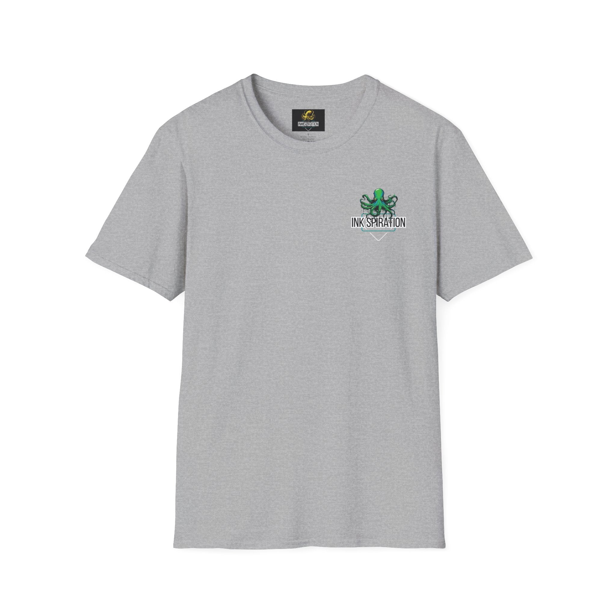Inkspiration T-Shirt — Small Chest Logo, Artist & Tattoo Lover Tee