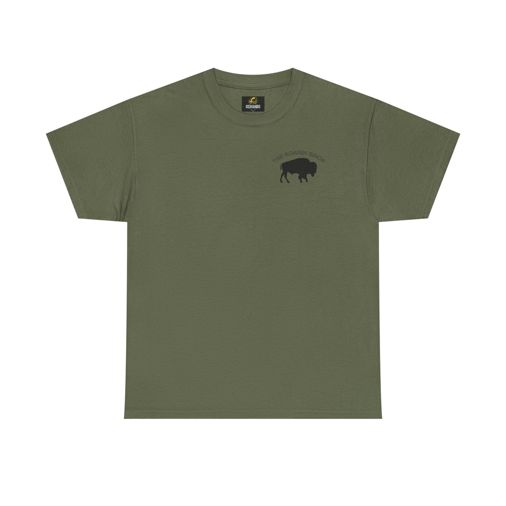 Roamin' Bison Graphic Tee — Vintage Western Bison Shirt
