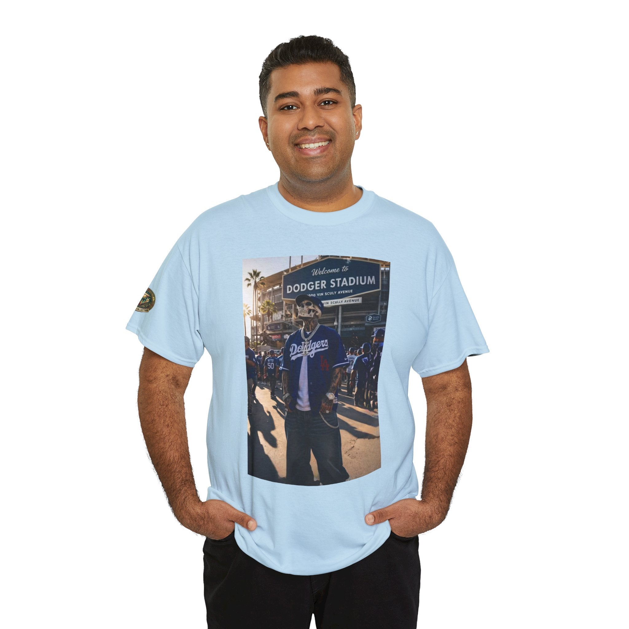 Dodger Stadium Photo Tee — Los Angeles Dodgers Fan T‑Shirt