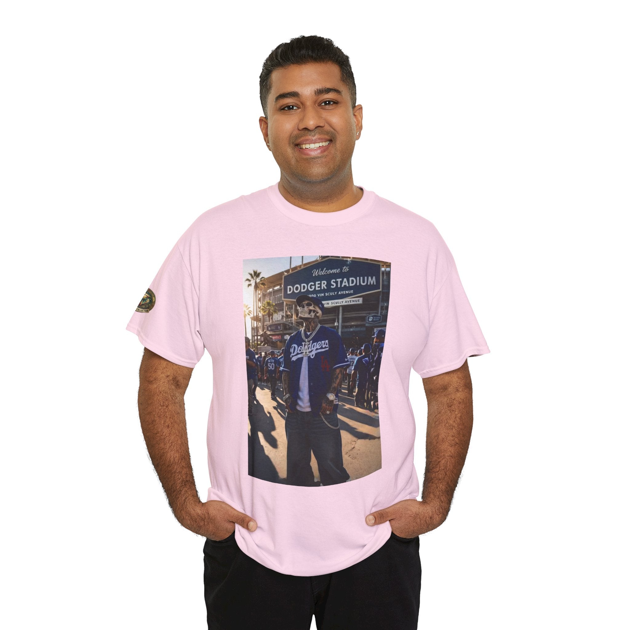 Dodger Stadium Photo Tee — Los Angeles Dodgers Fan T‑Shirt