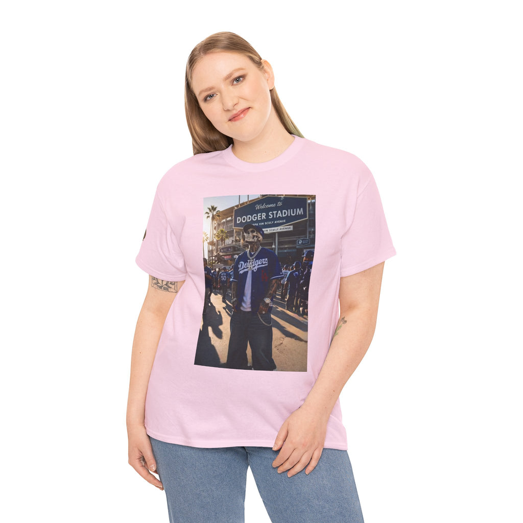 Dodger Stadium Photo Tee — Los Angeles Dodgers Fan T‑Shirt