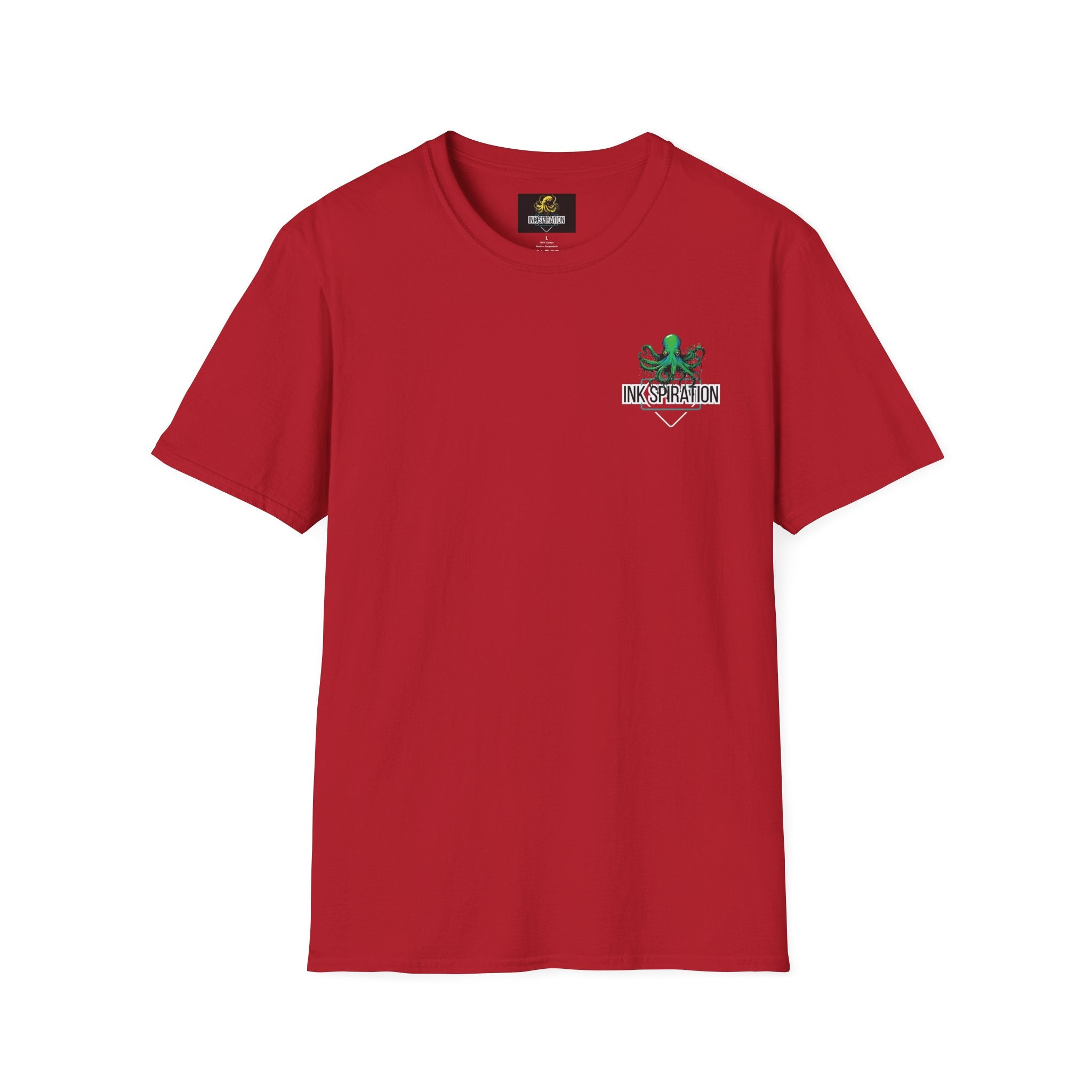 Inkspiration T-Shirt — Small Chest Logo, Artist & Tattoo Lover Tee