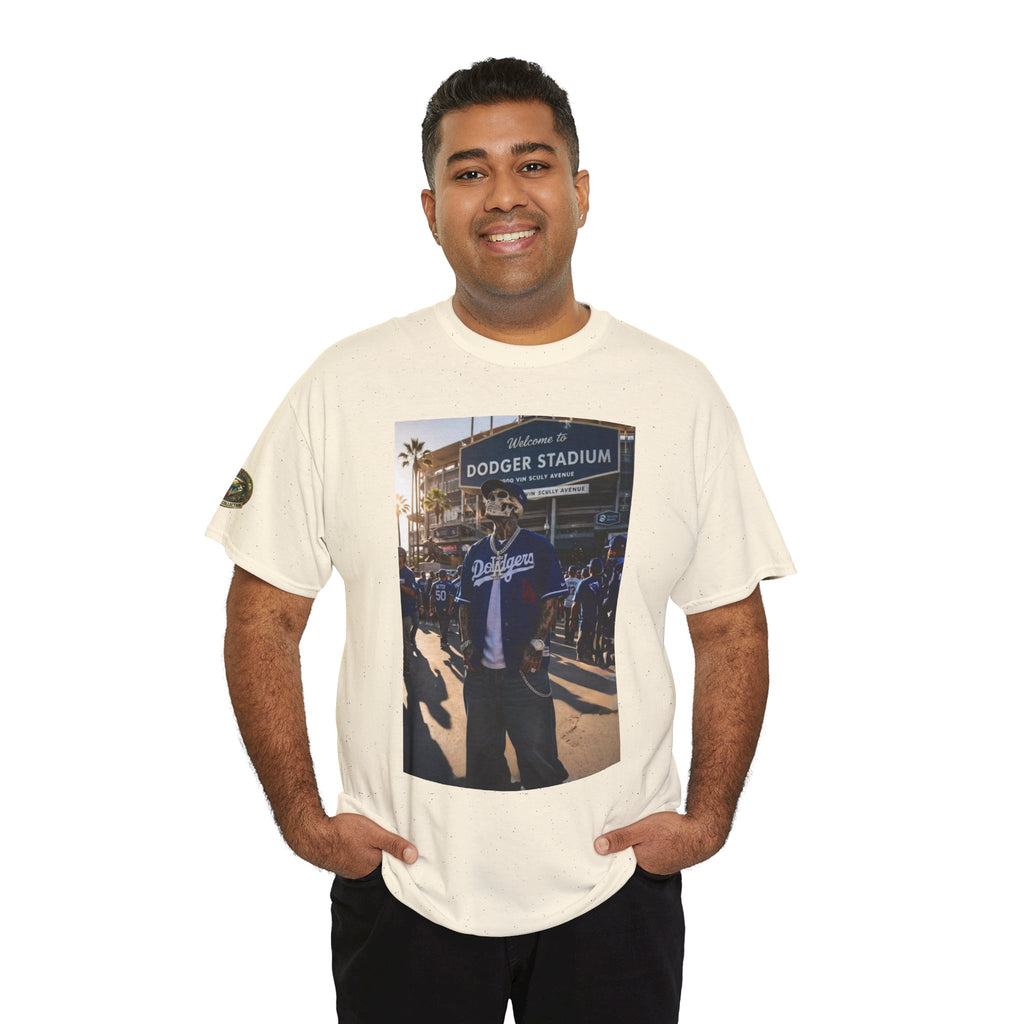 Dodger Stadium Photo Tee — Los Angeles Dodgers Fan T‑Shirt