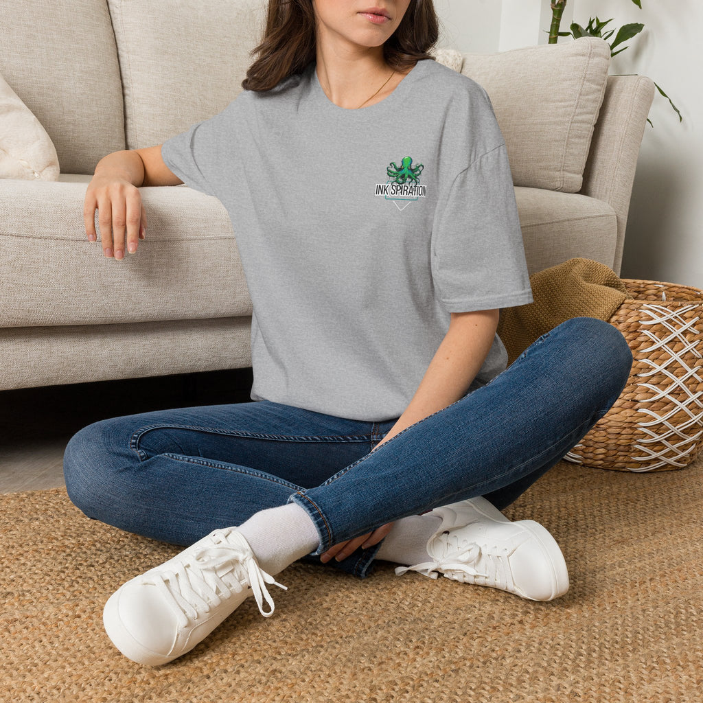 Inkspiration T-Shirt — Small Chest Logo, Artist & Tattoo Lover Tee