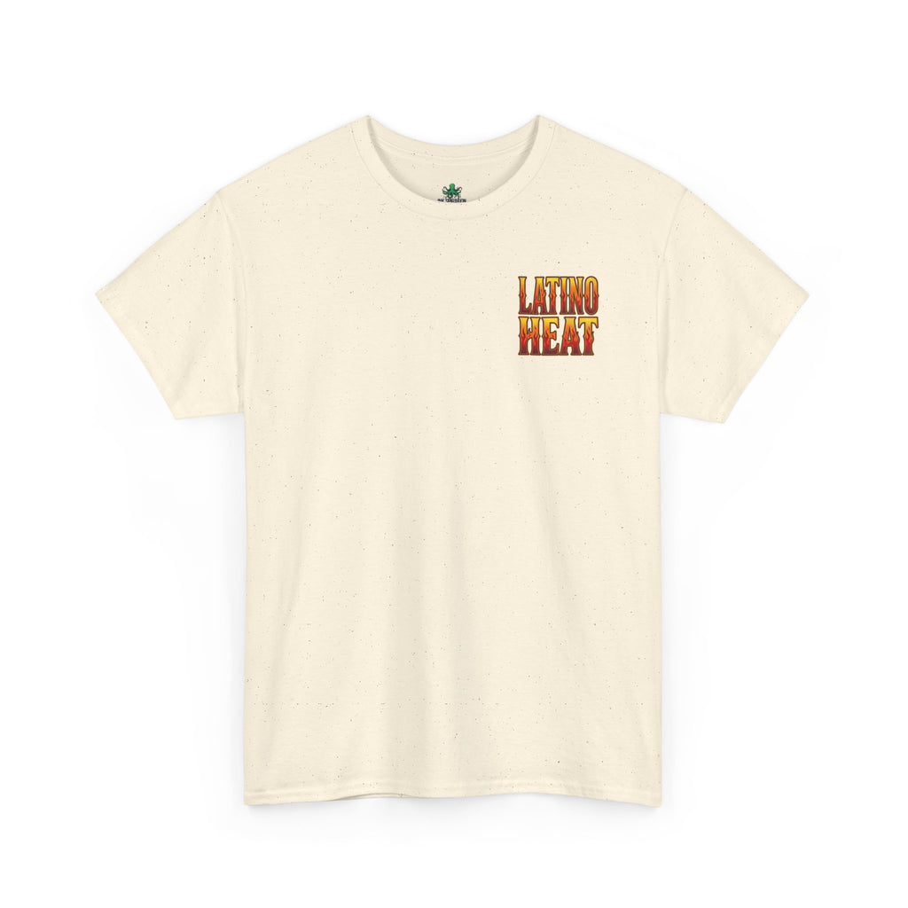 Latino Heat Championship Tee — Vintage Wrestler Photo Graphic T-Shirt