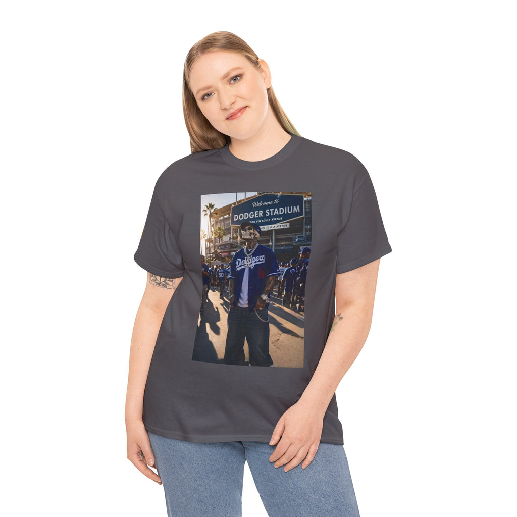 Dodger Stadium Photo Tee — Los Angeles Dodgers Fan T‑Shirt