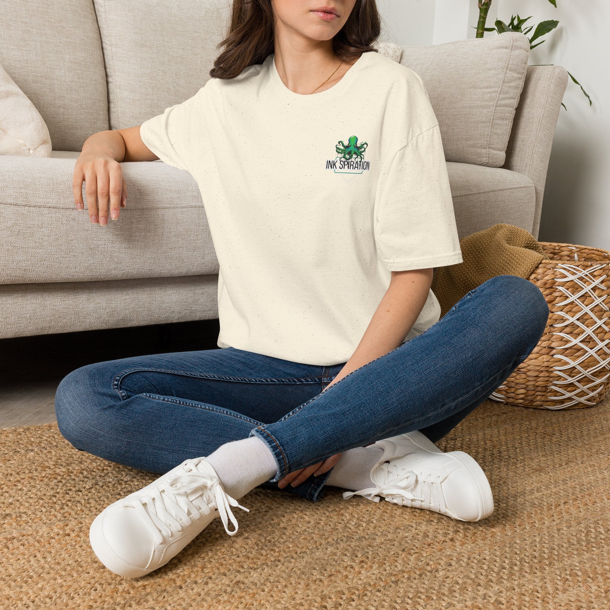 Inkspiration T-Shirt — Small Chest Logo, Artist & Tattoo Lover Tee