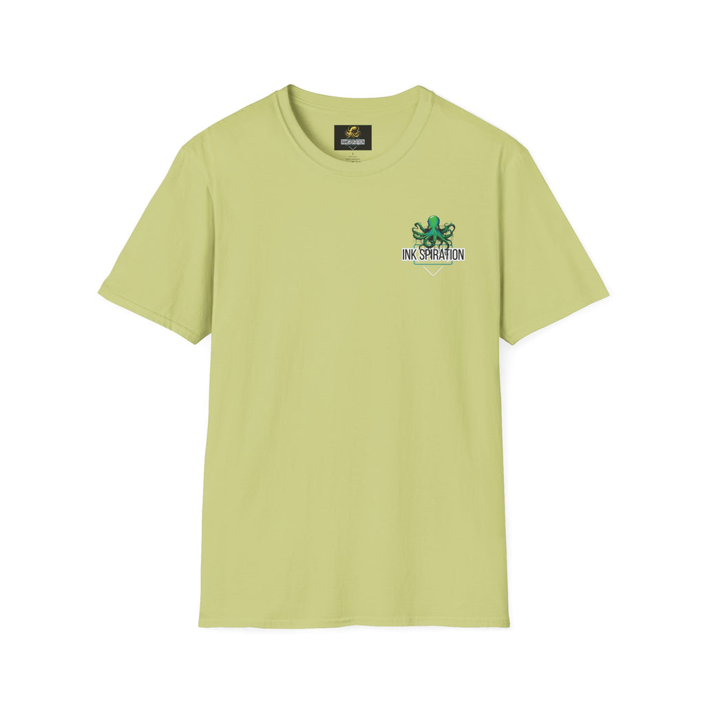 Inkspiration T-Shirt — Small Chest Logo, Artist & Tattoo Lover Tee