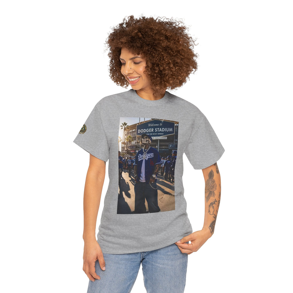 Dodger Stadium Photo Tee — Los Angeles Dodgers Fan T‑Shirt