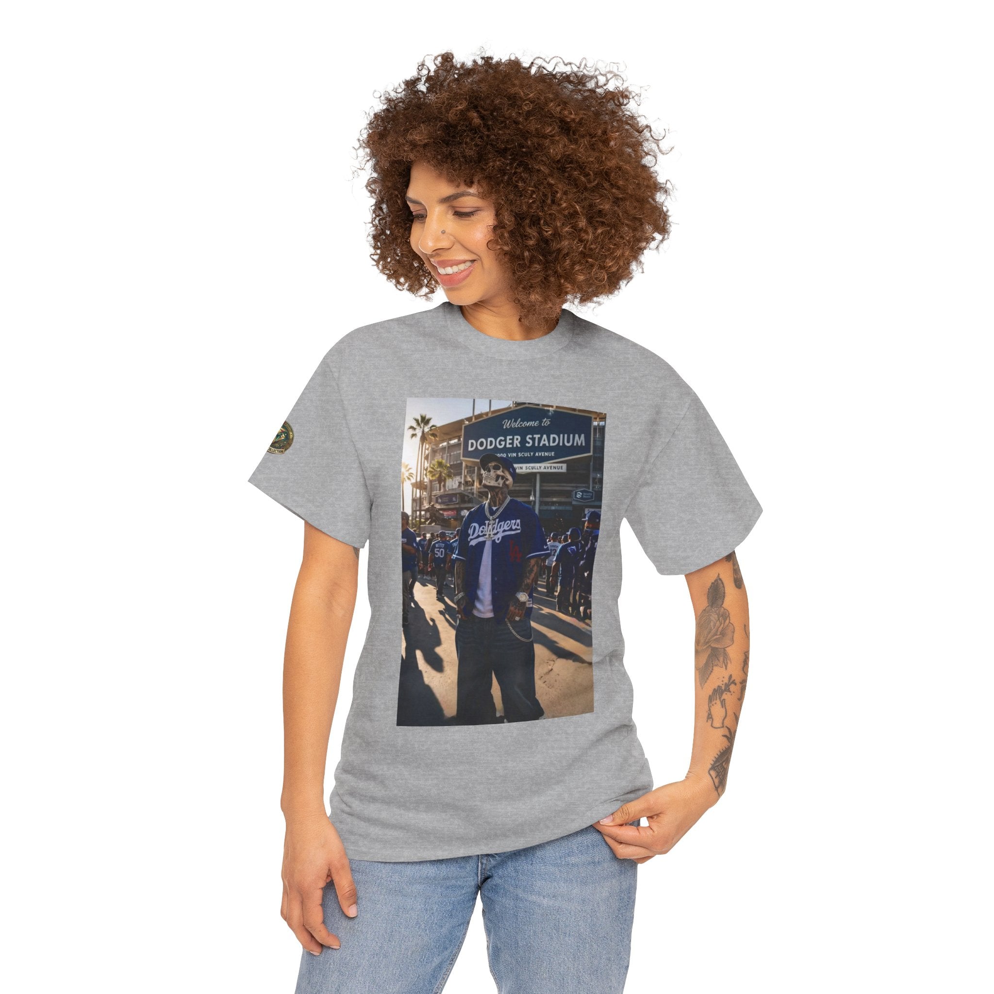Dodger Stadium Photo Tee — Los Angeles Dodgers Fan T‑Shirt