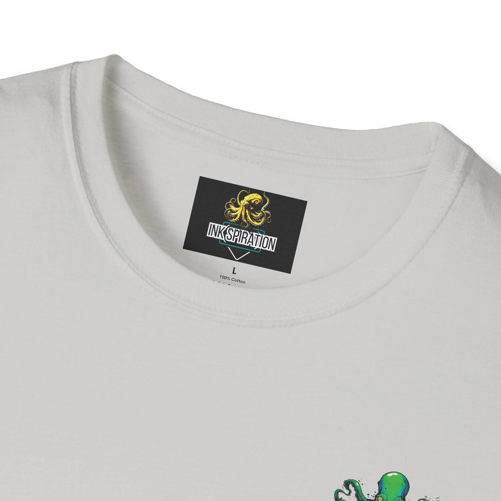Inkspiration T-Shirt — Small Chest Logo, Artist & Tattoo Lover Tee